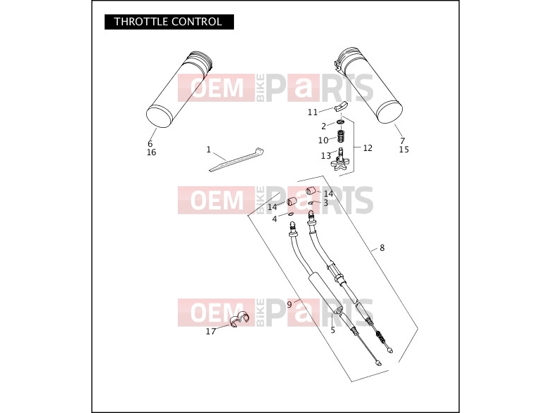 Harley-Davidson 2006 DYNA DYNA SUPER GLIDE CUSTOM  - FXDCI THROTTLE CONTROL
