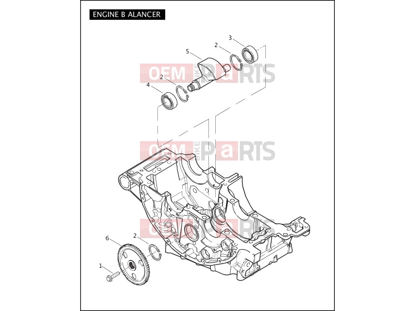 Harley-Davidson 2005 VRSC VRSCB V-ROD  - VRSCB ENGINE BALANCER