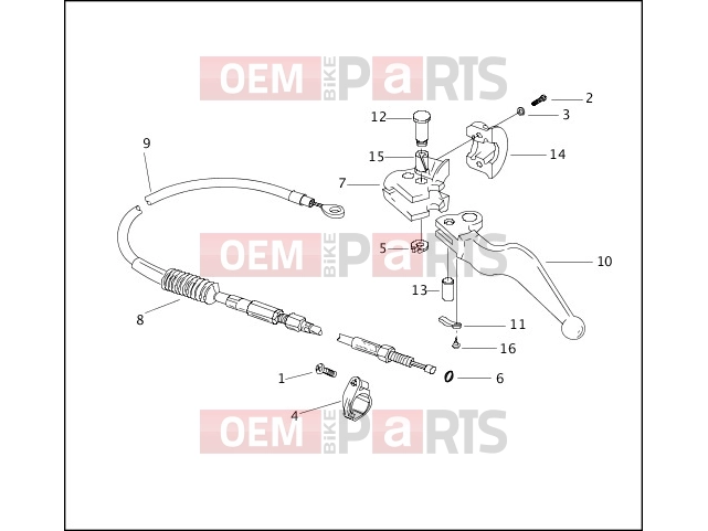Harley-Davidson 2003 SOFTAIL NIGHT TRAIN  - FXSTB CLUTCH CONTROL