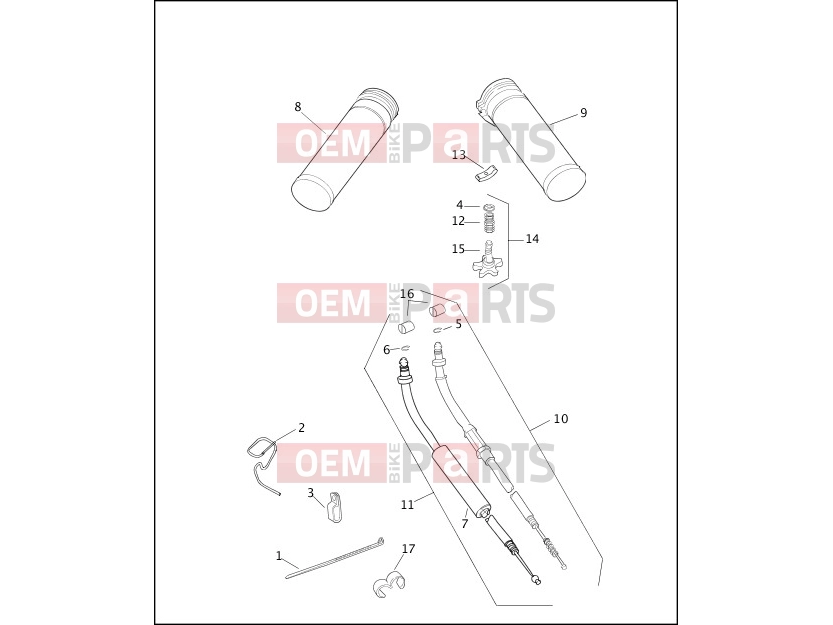 Harley-Davidson 2003 SOFTAIL NIGHT TRAIN  - FXSTBI THROTTLE CONTROL