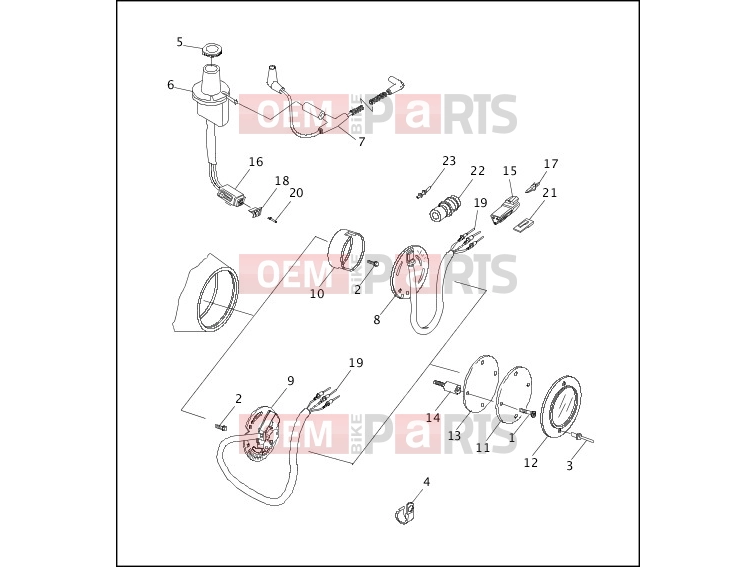 Harley-Davidson 1996 DYNA DYNA SUPER GLIDE  - FXD CAM POSITION SENSOR & VACUUM SWITCH