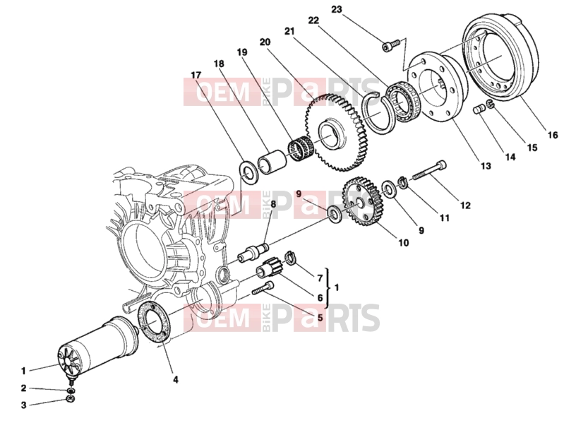 DUCATI 2000 Sporttouring ST2 GENERATOR - STARTING MOTOR » IGNITION SYSTEM