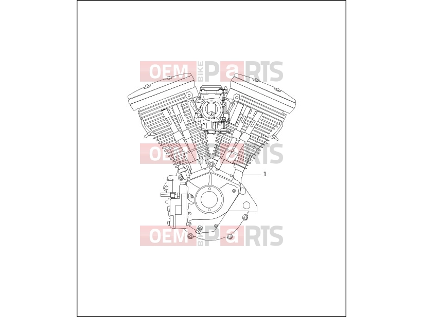 Harley-Davidson 1995 SOFTAIL SPRINGER SOFTAIL  - FXSTSB ENGINE