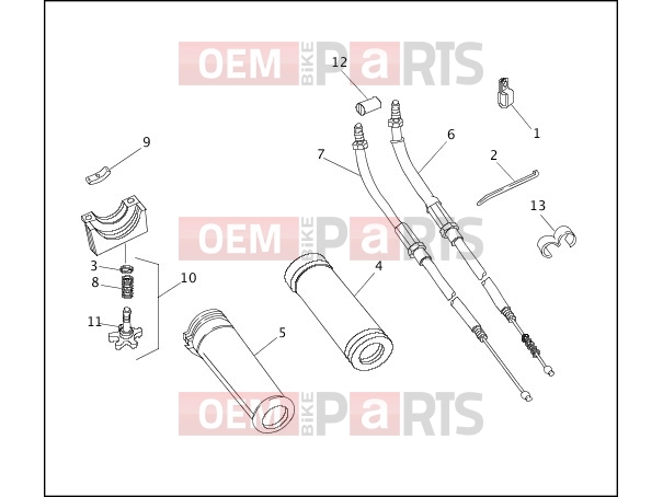 Harley-Davidson 1994 SOFTAIL FAT BOY  - FLSTF THROTTLE CONTROL