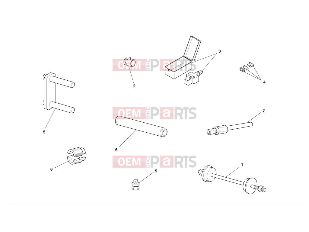DUCATI 2005 Monster 1000 S WORKSHOP SPECIAL TOOLS 1
