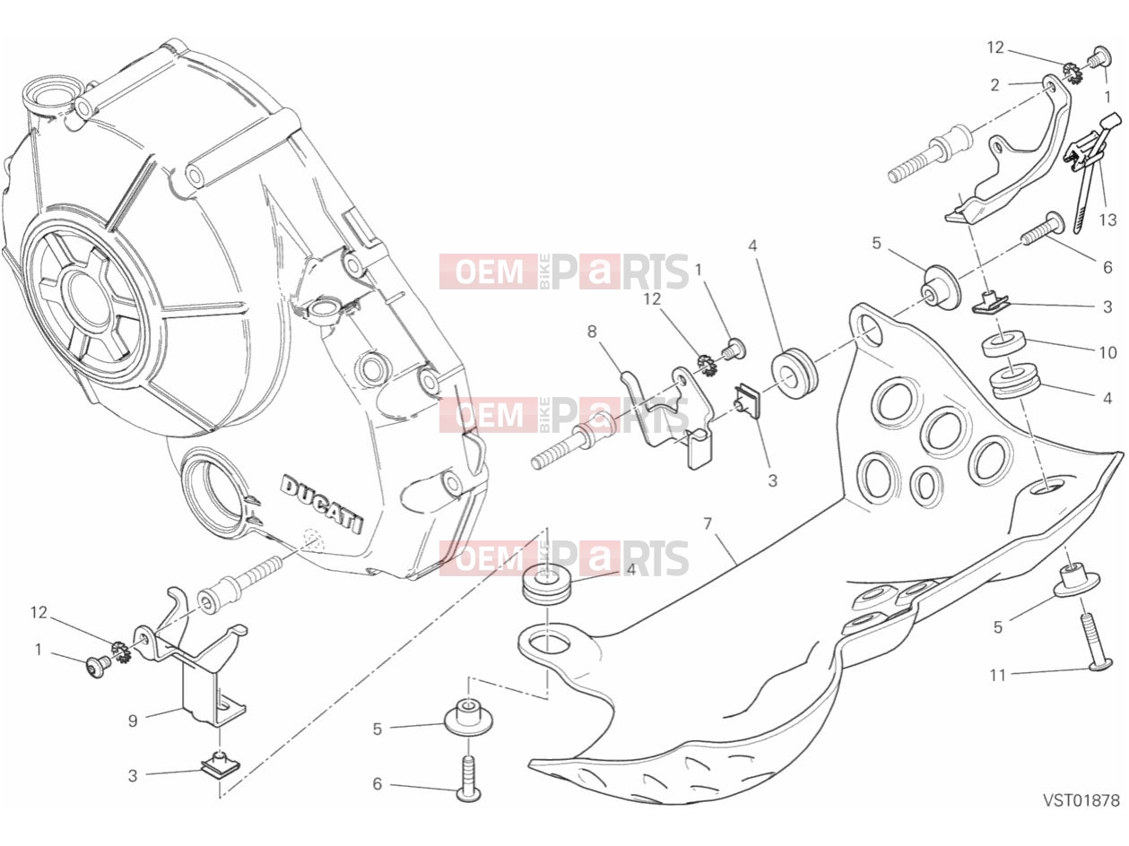 DUCATI 2019 Scrambler Desert Sled GUARD (ENGINE)