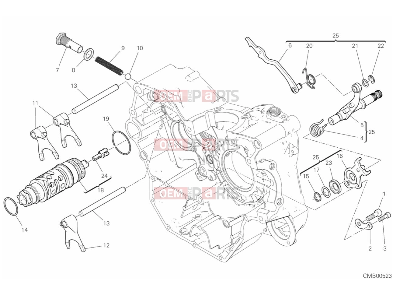 DUCATI 2020 Scrambler Desert Sled SHIFT CAM & FORK