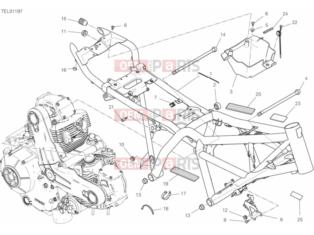 DUCATI 2020 Scrambler Full Throttle Frame