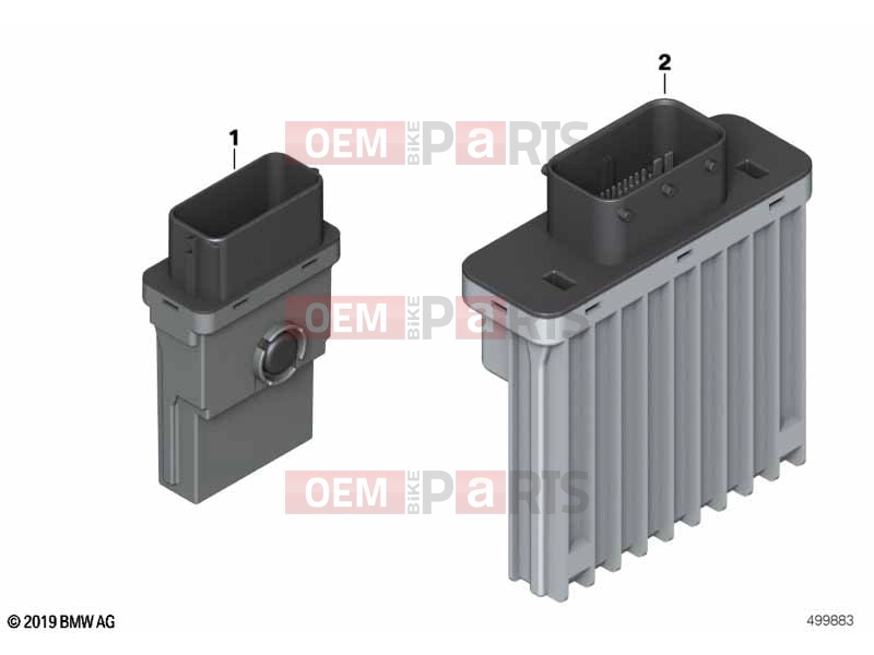 BMW Motorrad BMW 2022 C models CE04 (0C51, 0C53) 61 | Basic module 