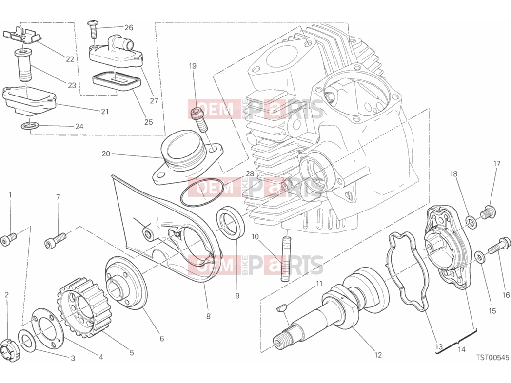 DUCATI 2015 Scrambler Icon HEAD HORIZONTAL - DISTRIBUTION