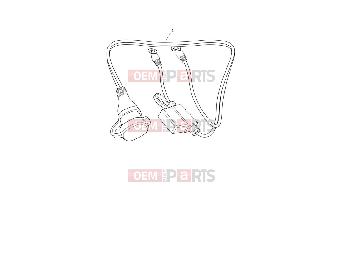 Triumph 2013 THUNDERBIRD SAE Connector Lead, Optimate 3