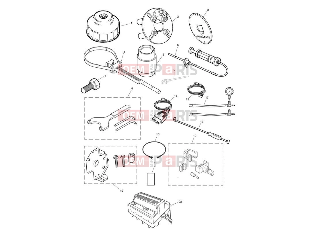 Triumph 2016 SCRAMBLER EFI Service Tools