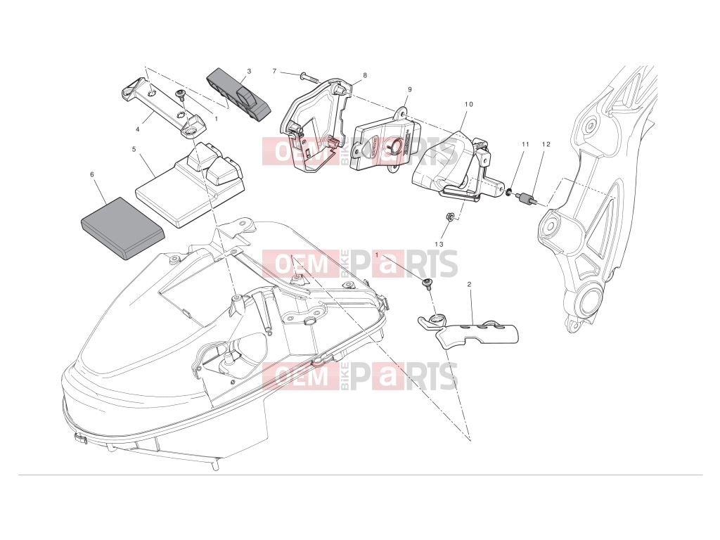 DUCATI 2012 Diavel Chromo Electrical system