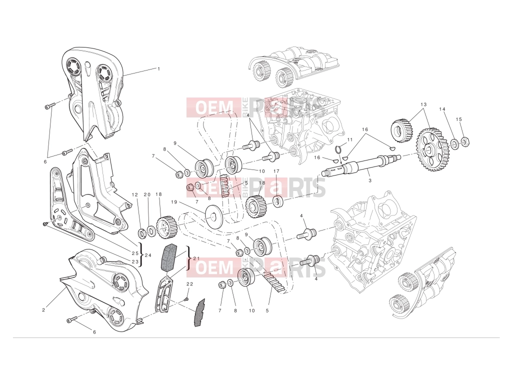 DUCATI 2012 Diavel Chromo Timing system