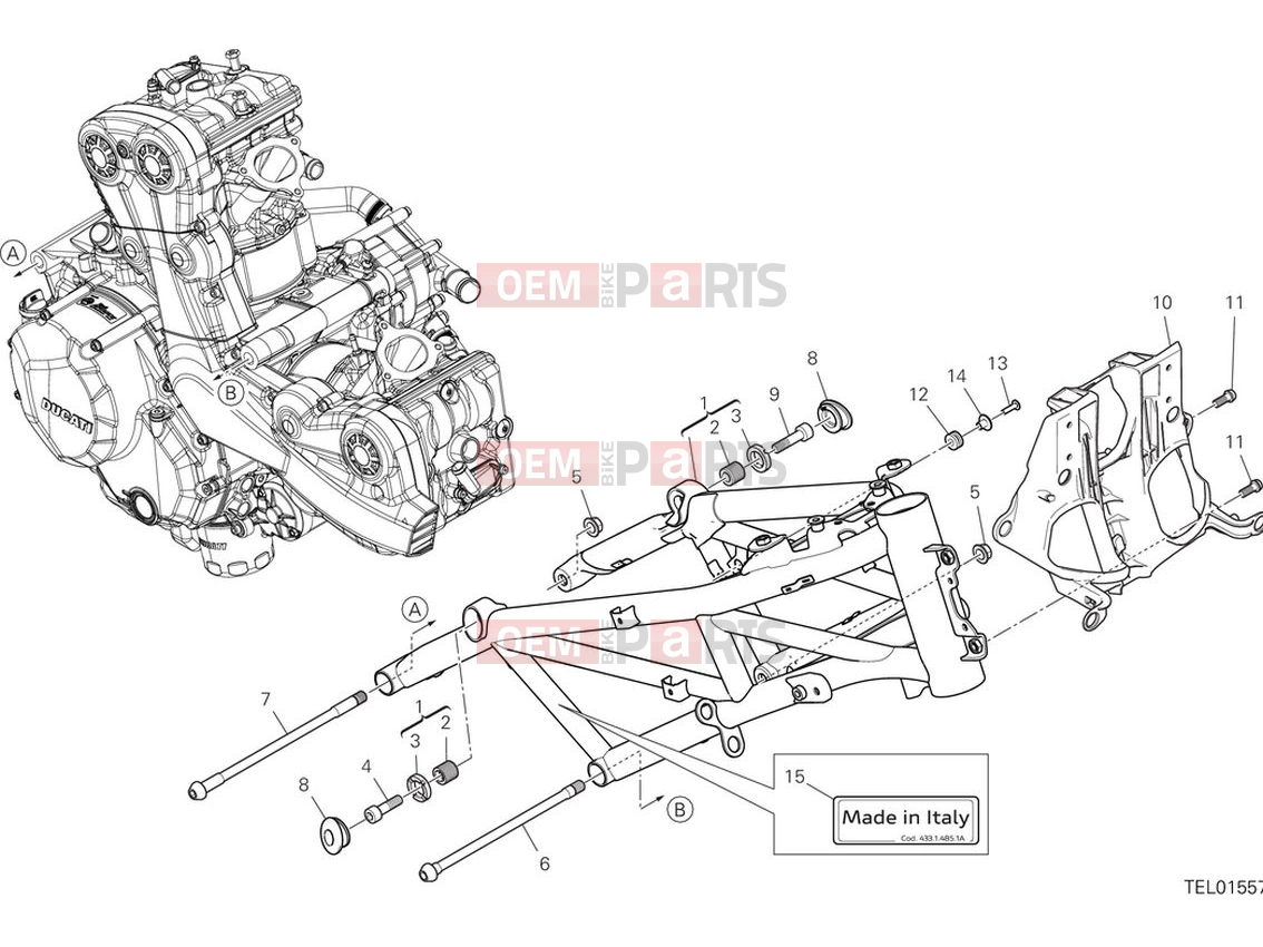 DUCATI 2024 Multistrada V2 S Frame