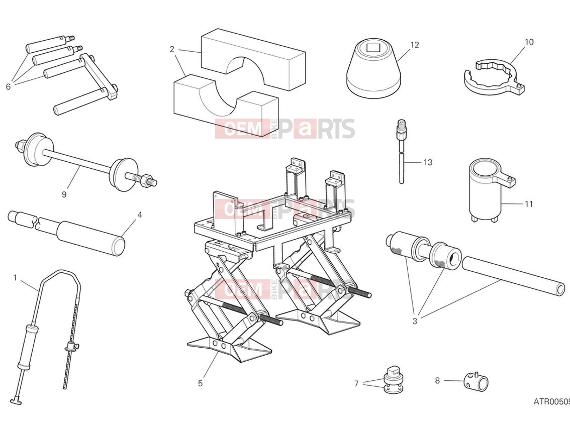 DUCATI 2024 Multistrada V2 S Workshop service tools (2)