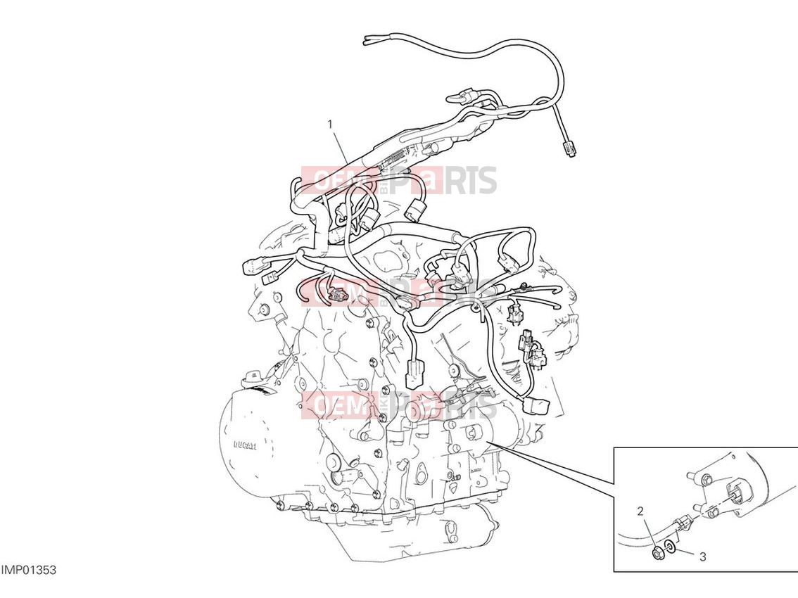 DUCATI 2022 Multistrada V4 S Engine Electric System