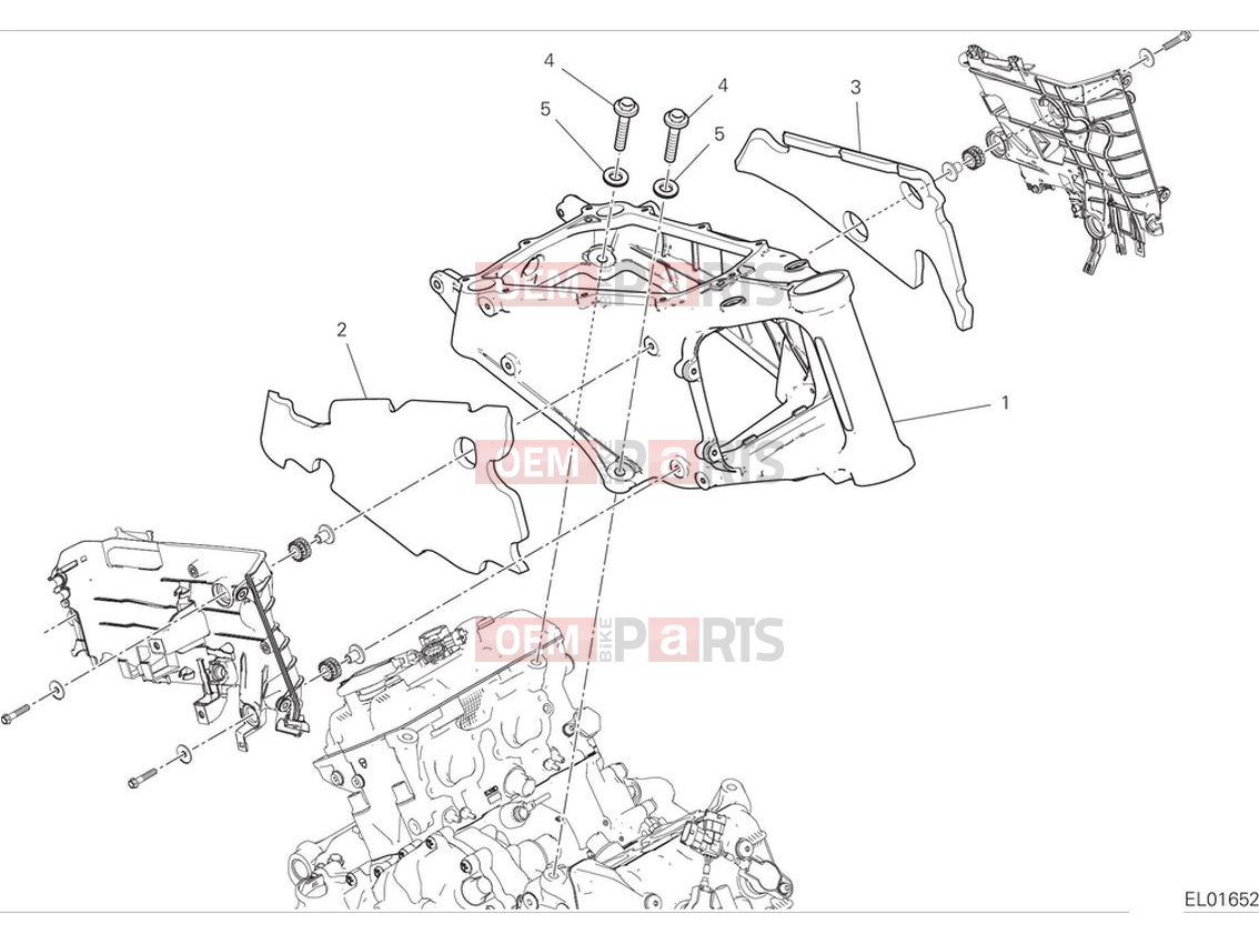 DUCATI 2024 Diavel V4 Frame