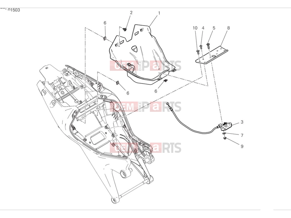 DUCATI 2024 Monster Locker