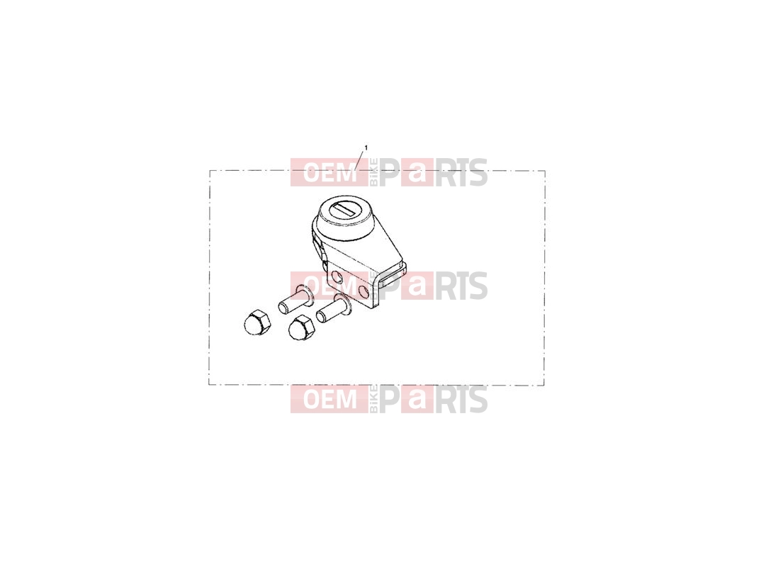 Triumph 2010 THUNDERBIRD Q/R Screen Lock Kit