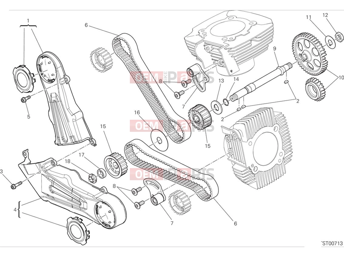 DUCATI 2024 Scrambler Full Throttle Timing system
