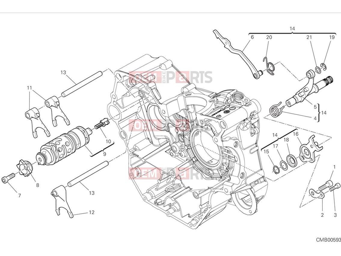 DUCATI 2024 Scrambler Icon Shift cam & fork