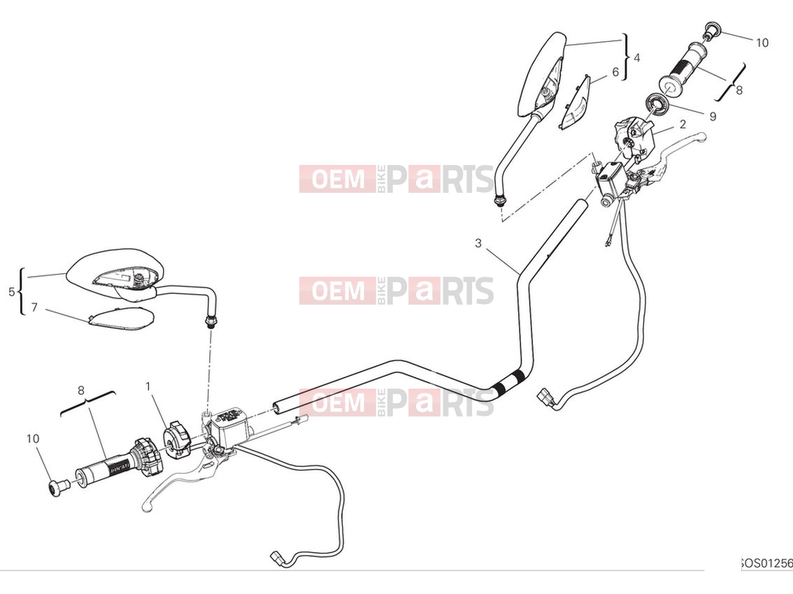 DUCATI 2024 Scrambler Icon Handlebar