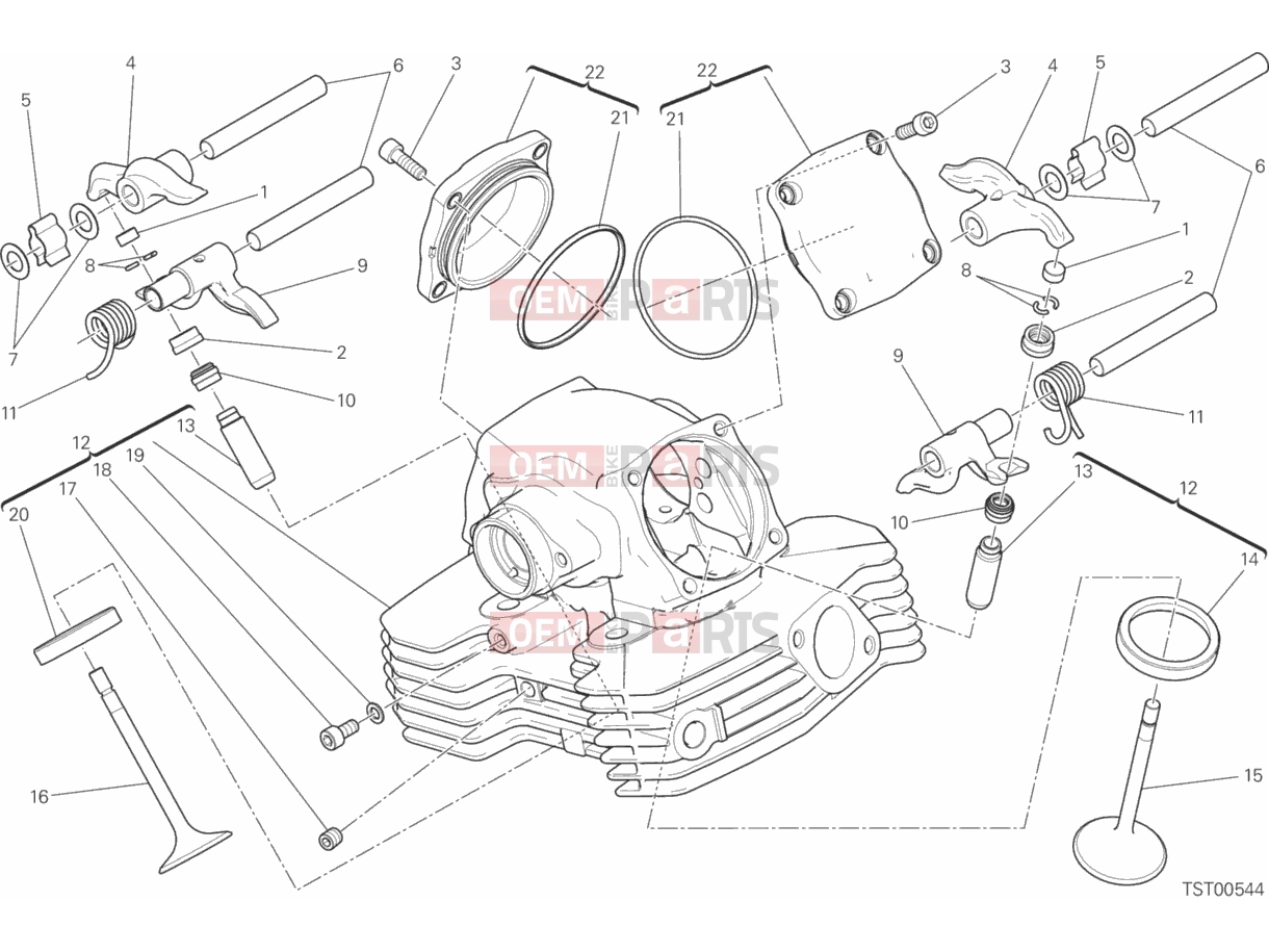 DUCATI 2015 Scrambler Classic VERTICAL HEAD