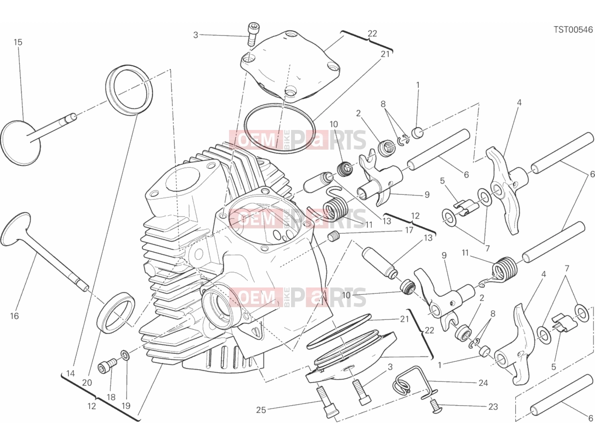 DUCATI 2015 Scrambler Classic HORIZONTAL HEAD