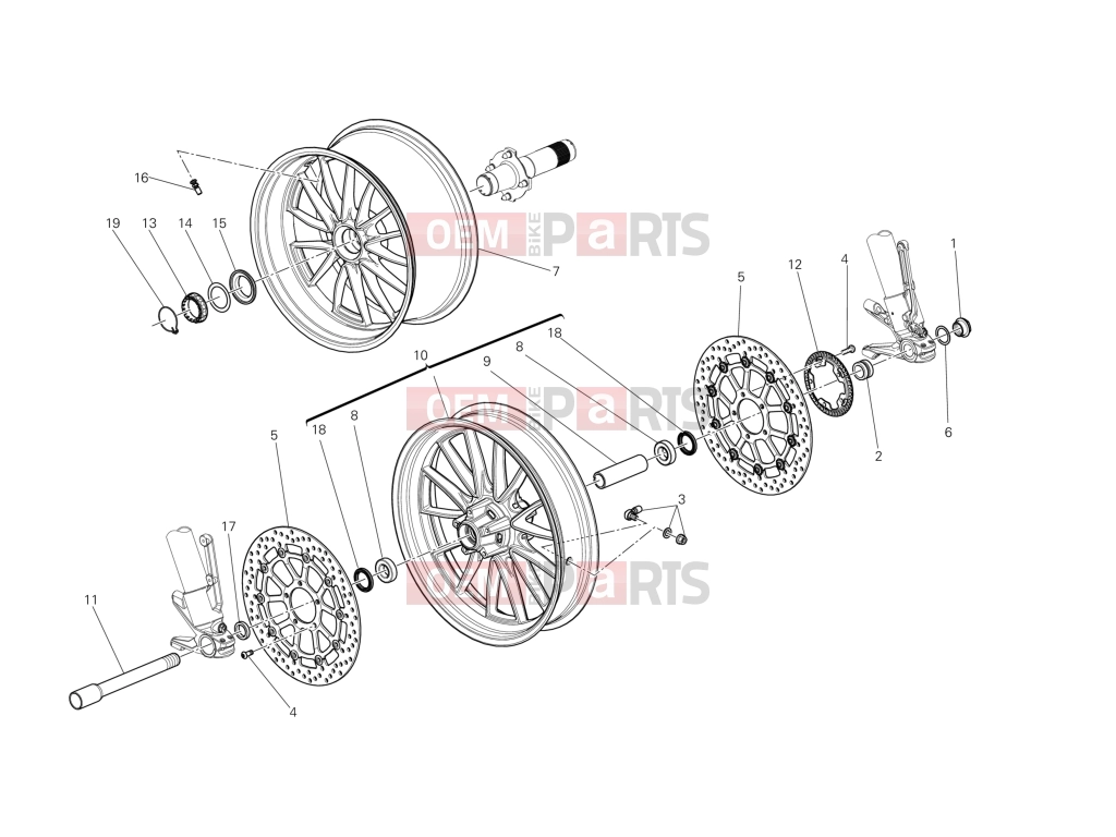 DUCATI 2013 Diavel Strada WHEELS