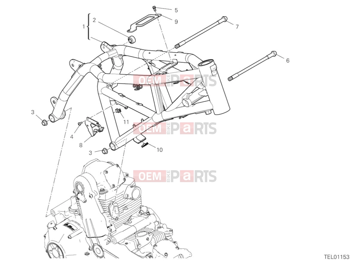 DUCATI 2019 Scrambler 1100 FRAME