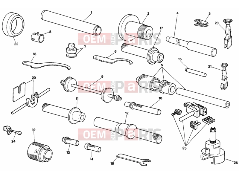 DUCATI 1996 Superbike 916 WORKSHOP SERVICE TOOLS, FRAME » FRAME