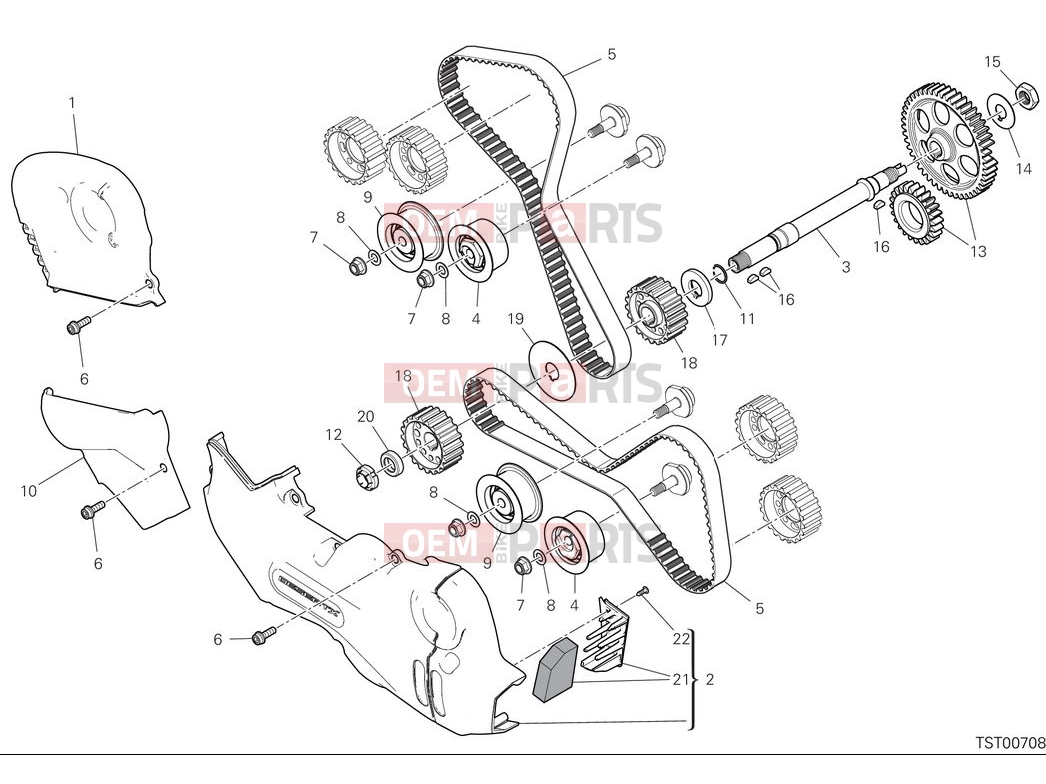 DUCATI 2025 Desert X Timing system