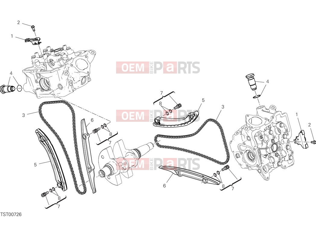 DUCATI 2025 Panigale V2 Timing system