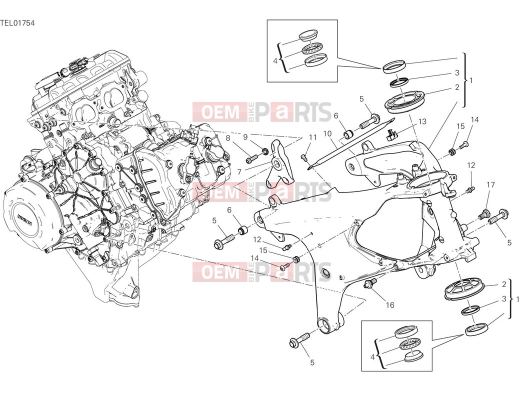 DUCATI 2025 Panigale V4 S Frame