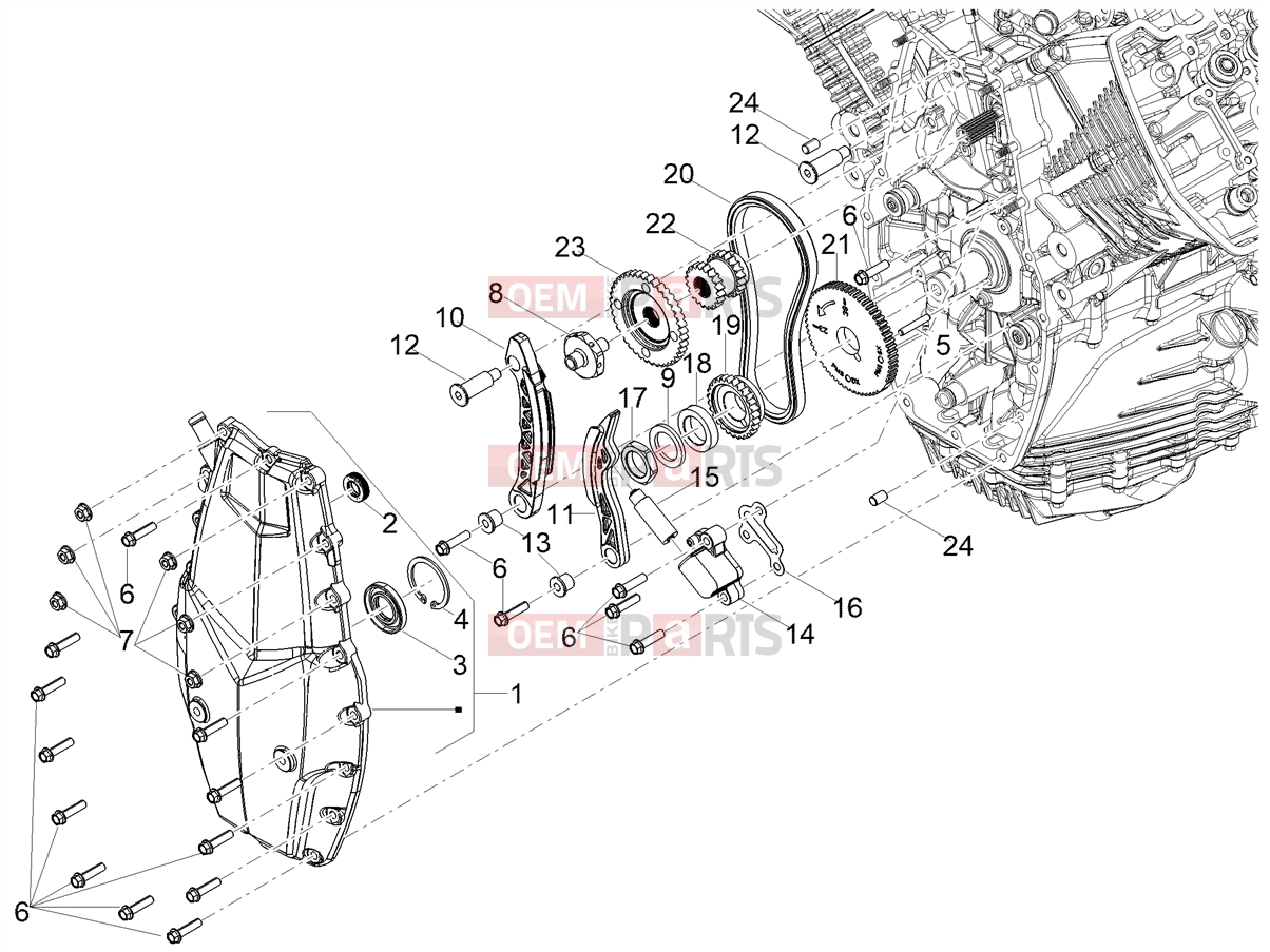 MOTOGUZZI Stelvio Duecento Tributo E5+ (APAC) Engine » Timing system