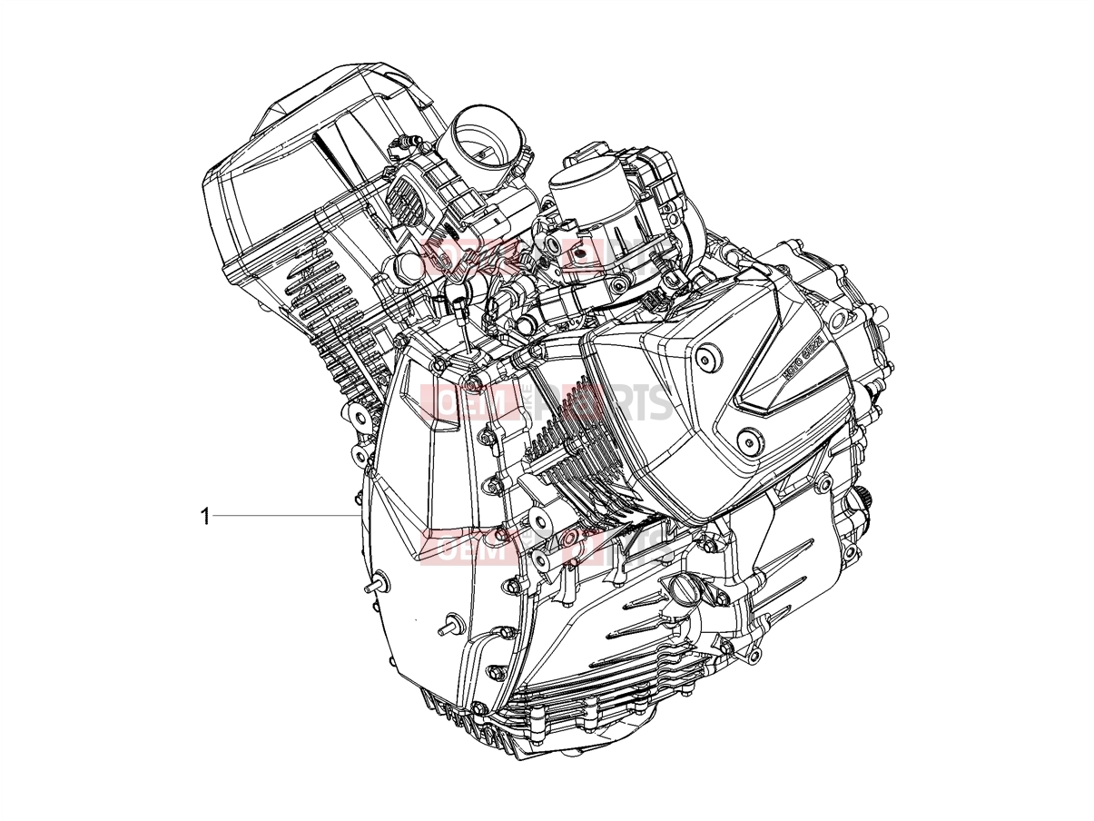 MOTOGUZZI Stelvio E5+ (EU) Engine » Engine-Completing part-Lever