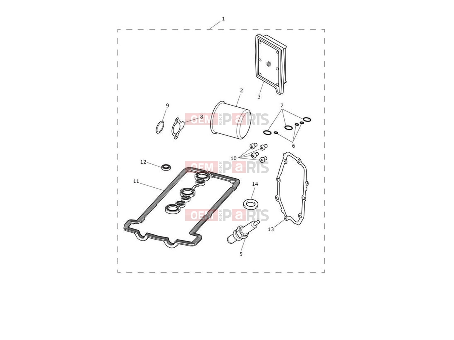 Triumph 2022 Trident 660 Engine Service Kits