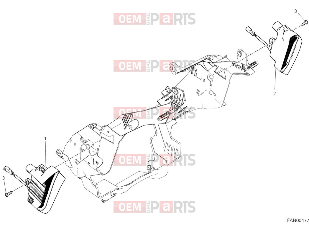 DUCATI 2025 Multistrada V2 Turn indicators