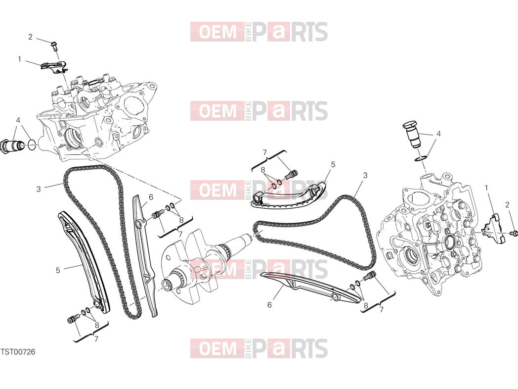 DUCATI 2025 Multistrada V2 S Timing system