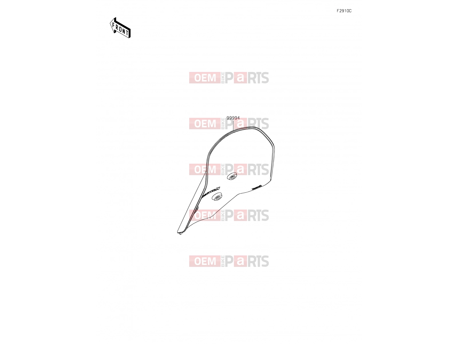 KAWASAKI 2026 67 Accessory(Windshield)
