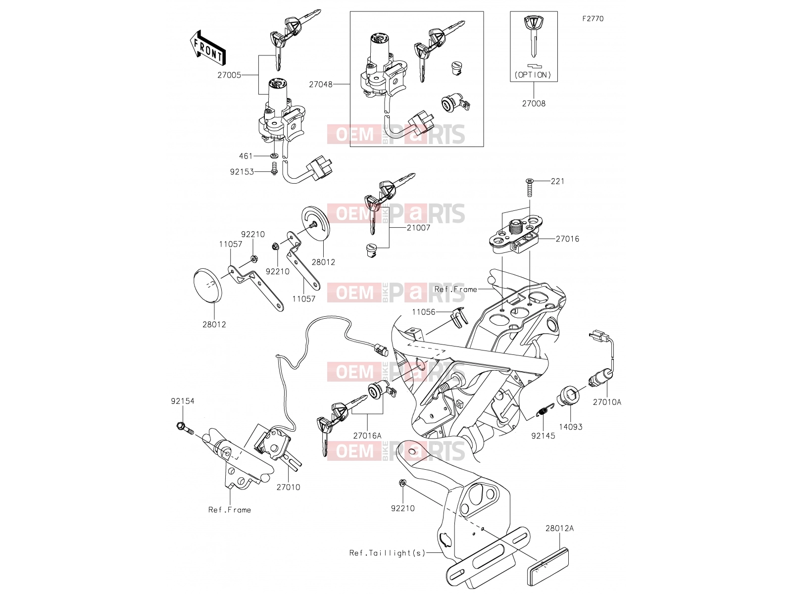 KAWASAKI 2022 55 Ignition Switch