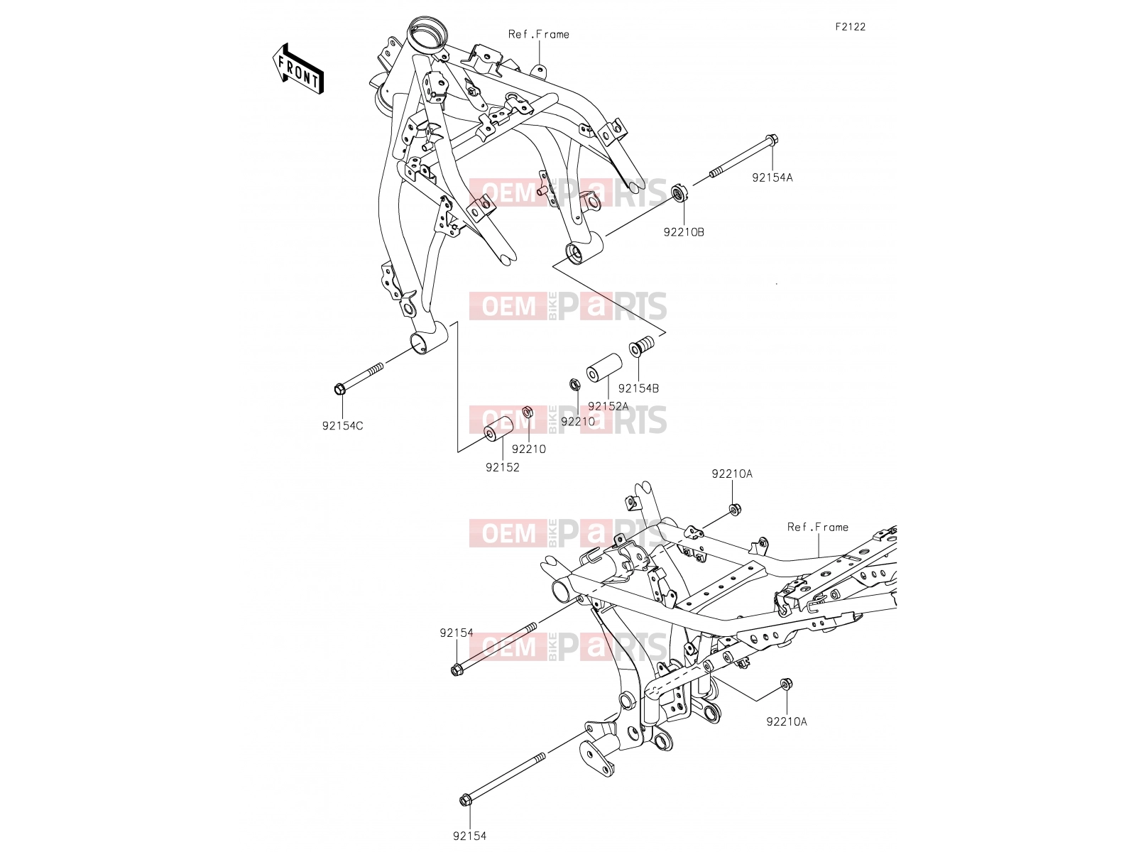 KAWASAKI 2021 30 Engine Mount