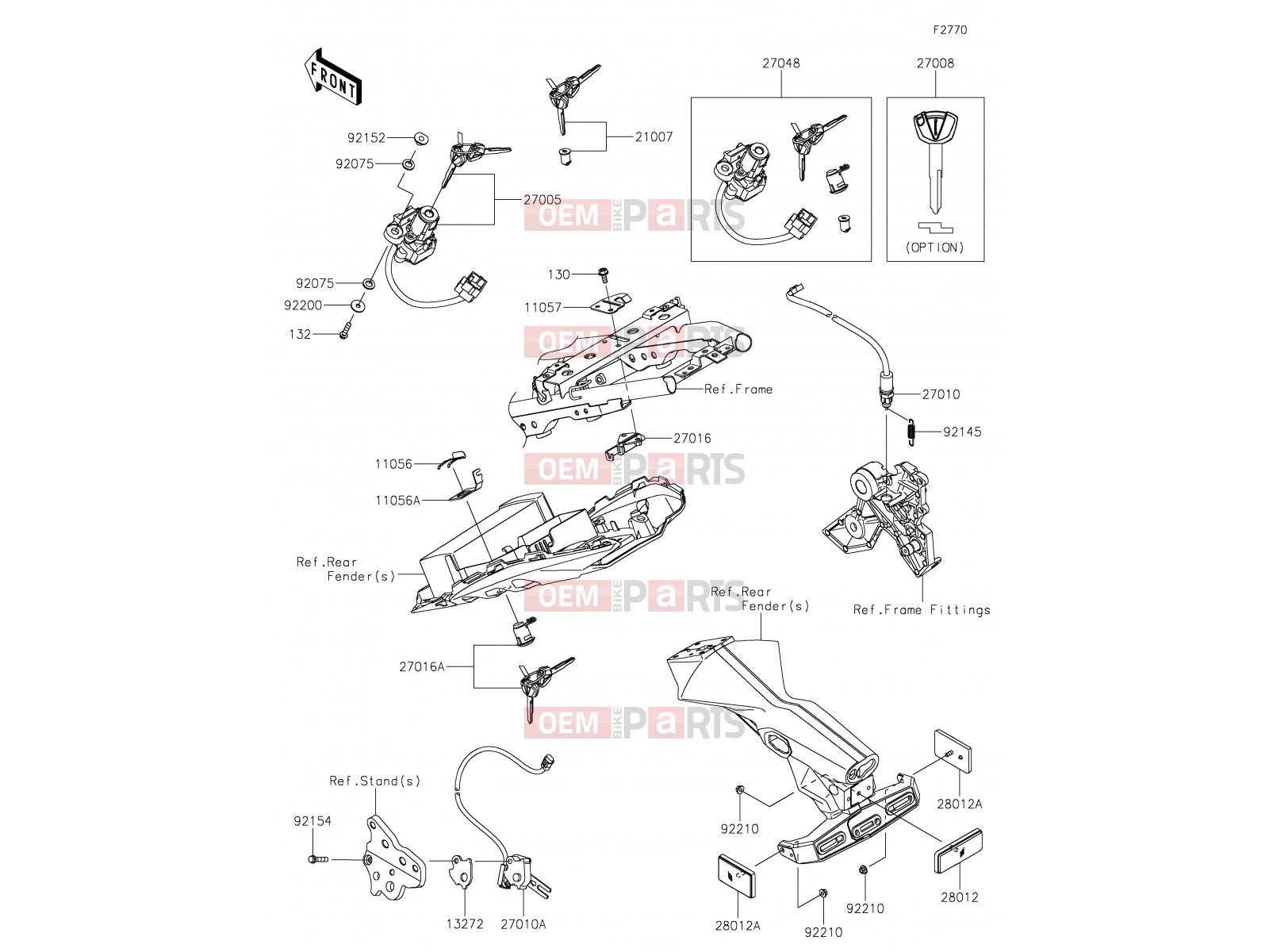 KAWASAKI 2021 58 Ignition Switch