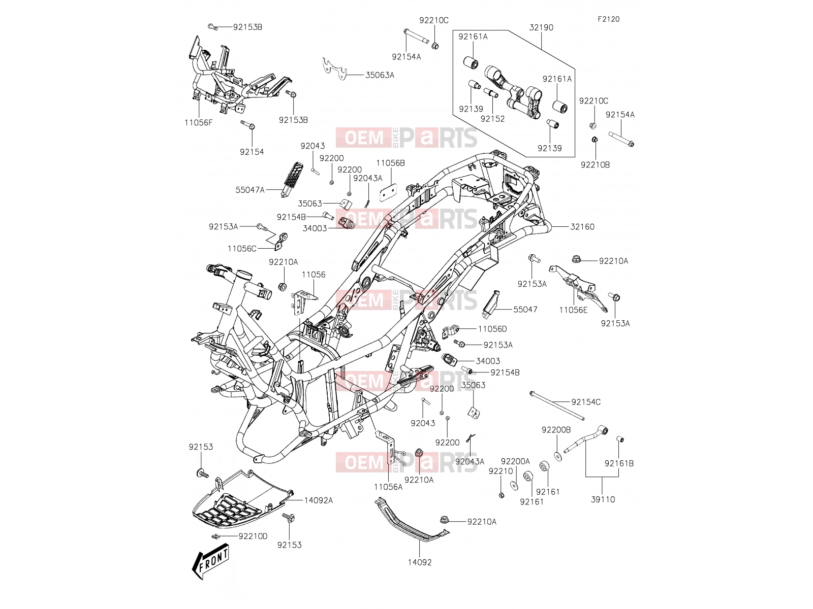 KAWASAKI 2020 13 Frame