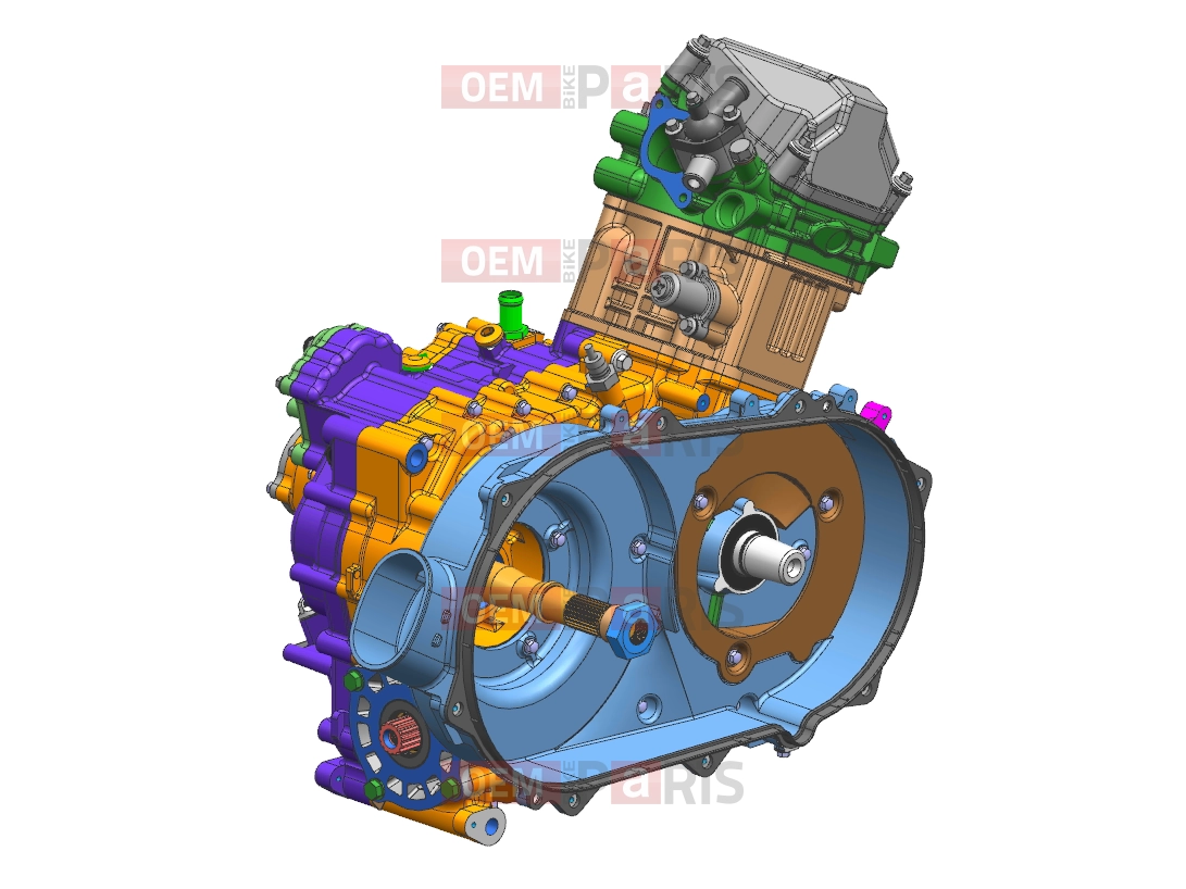 CFMOTO 2020 UTV UFORCE 550 (CF500UTR-2) 191R ENGINE - E00