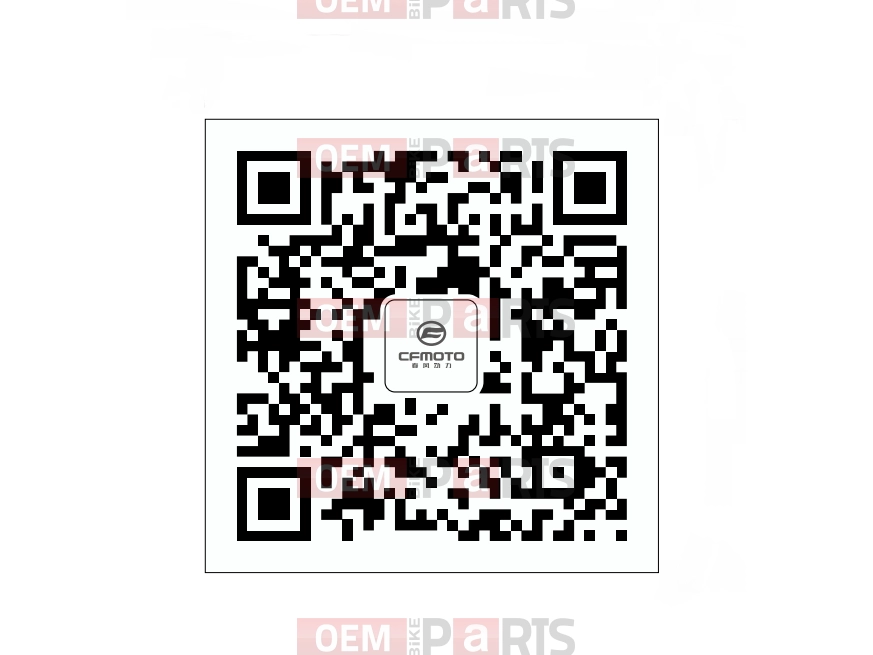 CFMOTO 2019 UTV UFORCE 550 (CF500UU) QR CODE LABEL - F19-J