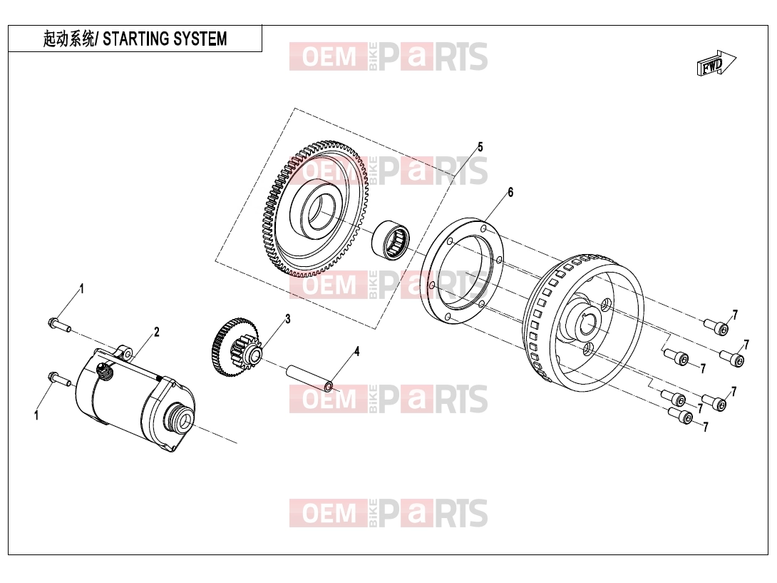 CFMOTO 2021 UTV UFORCE 600 (CF600UTR [T1b] ) STARTING SYSTEM - E09