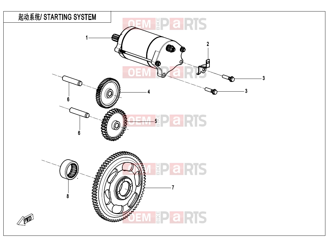 CFMOTO 2026 UTV UFORCE 800 (CF800UTR-4) STARTING SYSTEM - E09