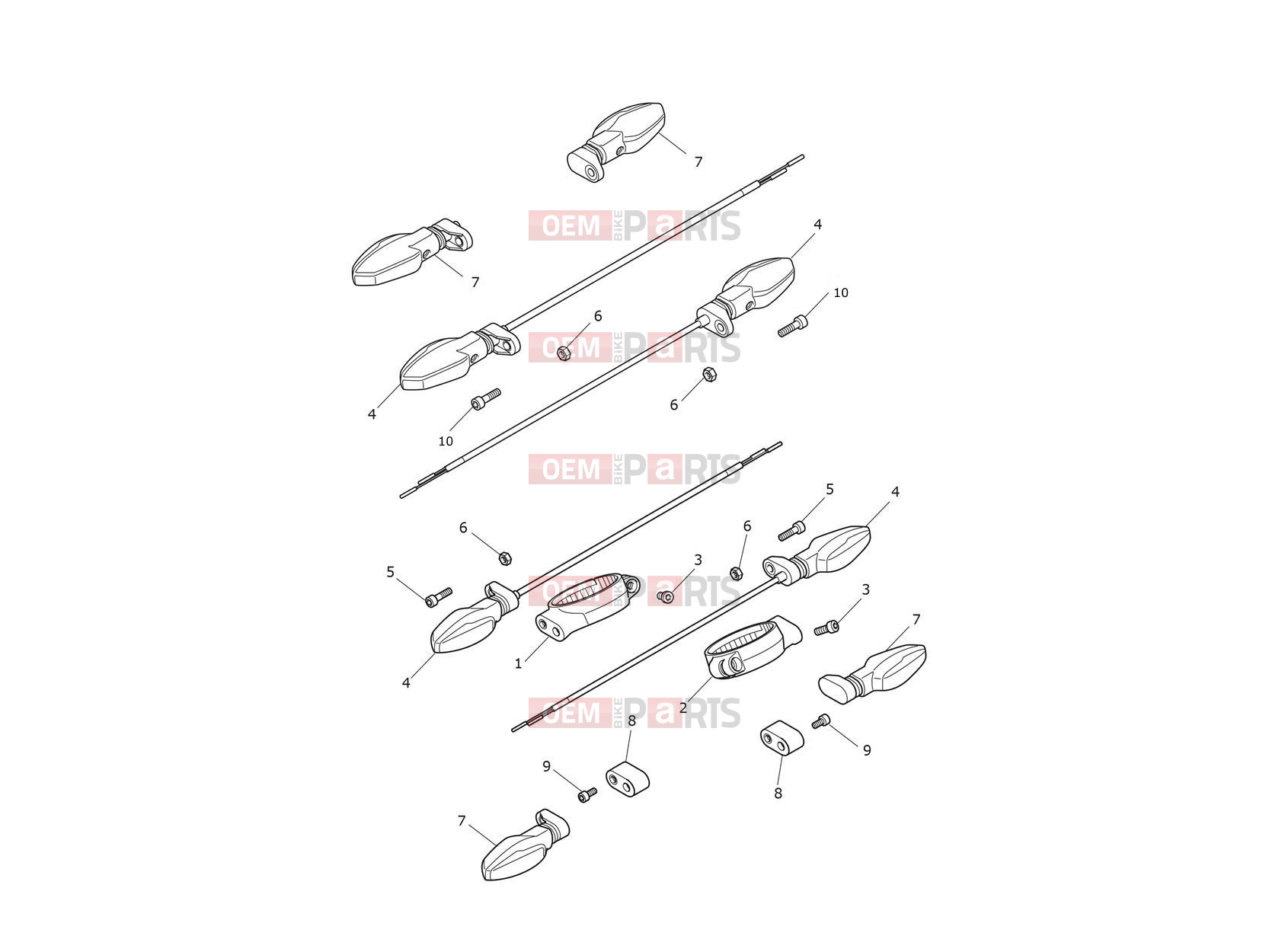 Triumph 2024 ROCKET 3 STORM R Indicators